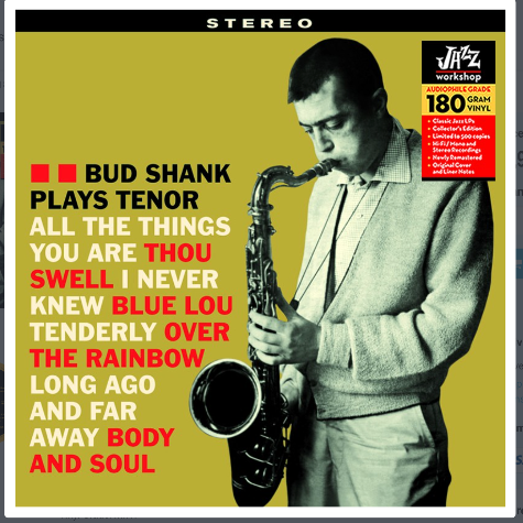 Bud Shank Plays Tenor