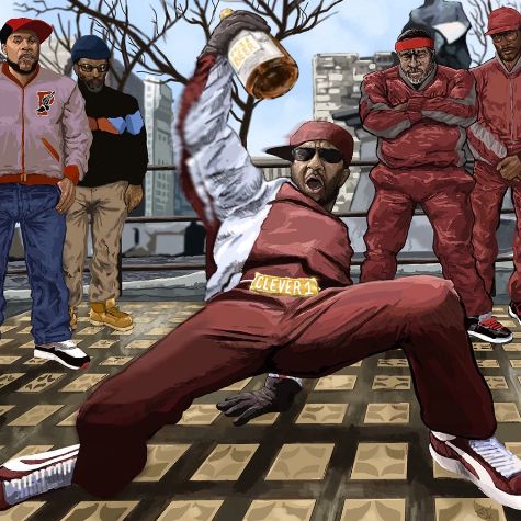 Da Buze Bruvaz present Clever 1 Az LO Kirkland- Da Baddest Incredible B-Boy known 2 Mankind illin wit Shar tha Analog Bastard