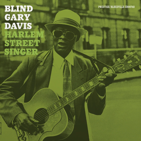 Blind Gary Davis, Harlem Street Singer, Bluesville