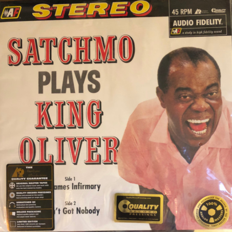 Satchmo Plays King Oliver, Louis Armstrong